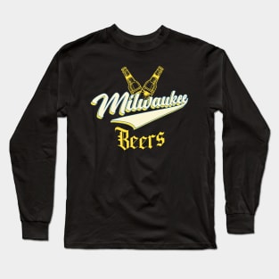 Milwaukee Beers Long Sleeve T-Shirt